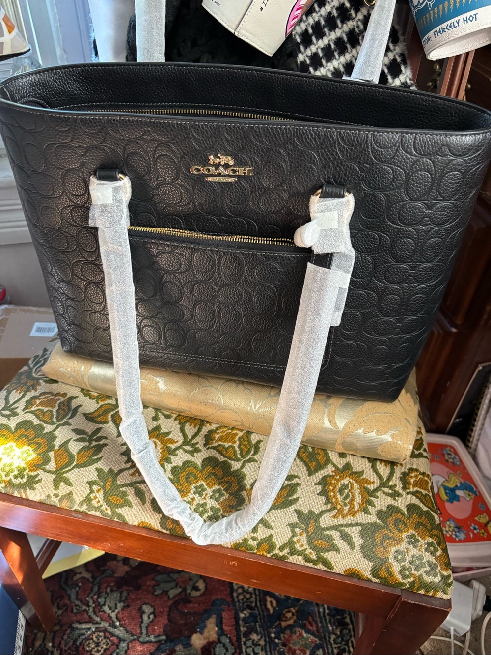 Coach  Station Tote Bag In Signature soft Leather NEW unused